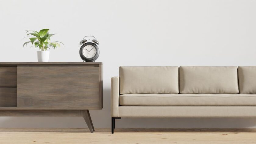 Tissu beige déhoussable Vesgantti
